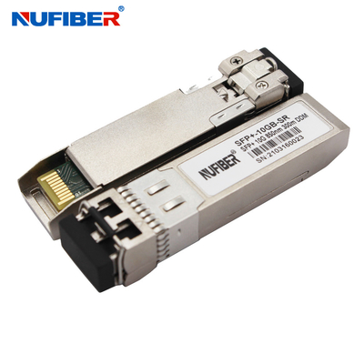 Optical Transceiver 10G SFP+ SR Duplex MMF 850nm 300m LC compatible with Juniper/Cisco/MikroTik