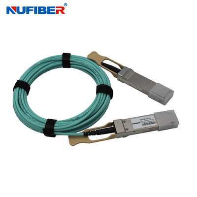 QSFP28 To QSFP28 Fiber Optical Cable AOC 100G , 1M Active Copper Cable