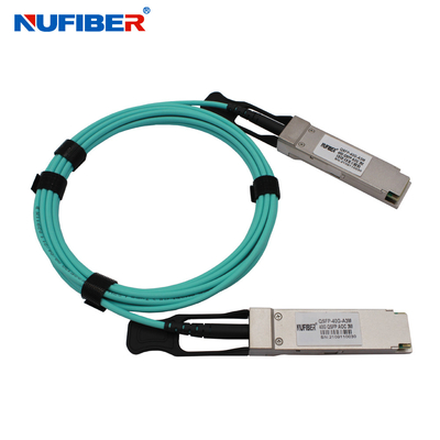 Network 40G Compatible QSFP+ AOC Cable Active Optical Fiber Multimode