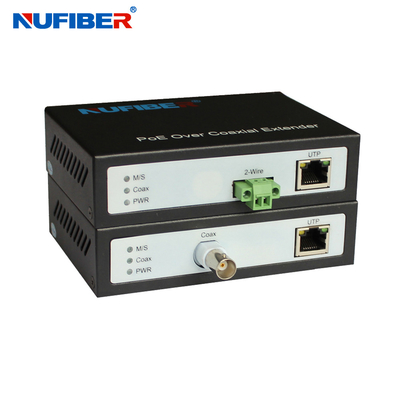 UTP To Twisted Pair Terminal POE 2 Wire IP Converter 10/100Mbps 300m