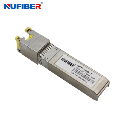 Copper 10G SFP RJ45 10 100 1000 10000Base-T UTP Transceiver